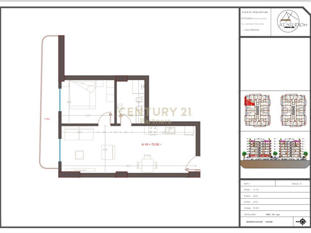 Shitet Apartament 1+1 në Rezidencë Ekskluzive pranë Plazhit të Golemit!