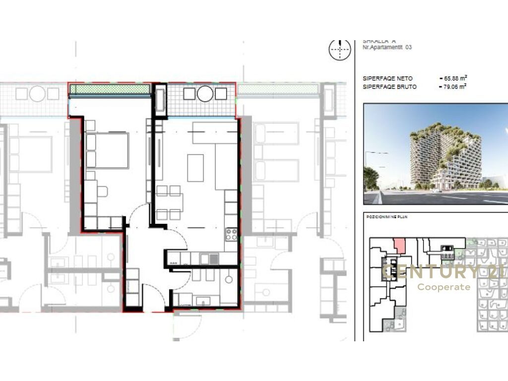 SHESIM APARTAMENT 1+1 TE "LION REZIDENCES 2"