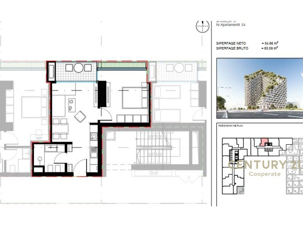 SHESIM APARTAMENT 1+1TE "LION REZIDENCES 2"