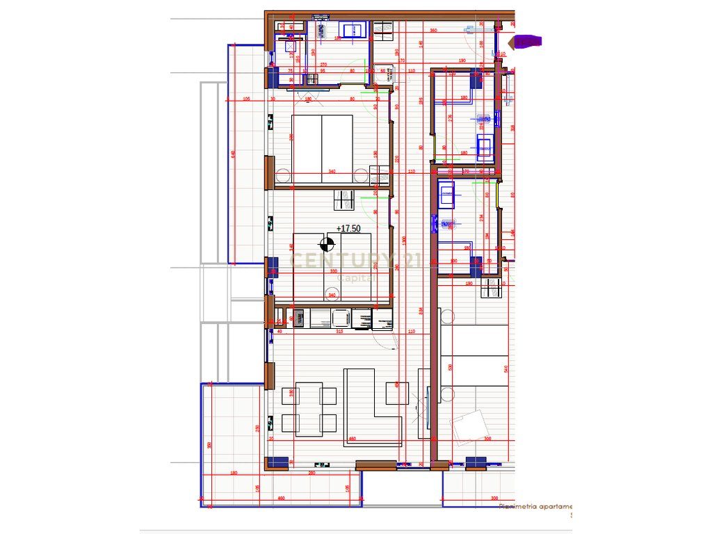 Shesim apartament 2+1+2 ne Sarande!