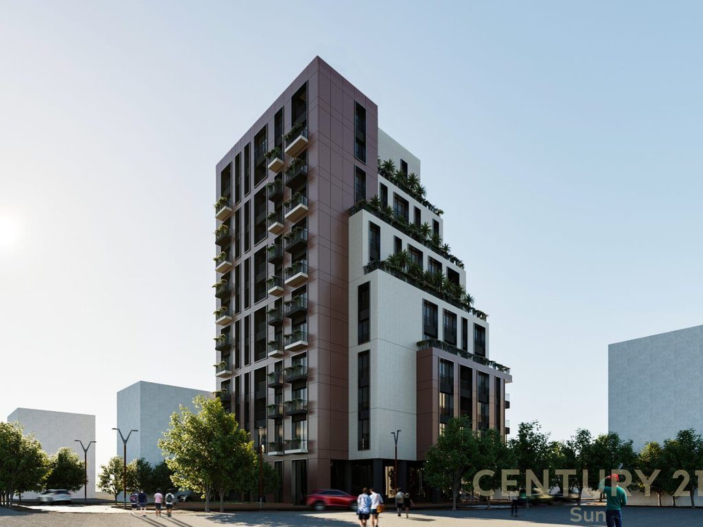 Shitet Apartament 1+1 + Verandë te Rr. Myslym Shyri – Urban Peak Residence ✨