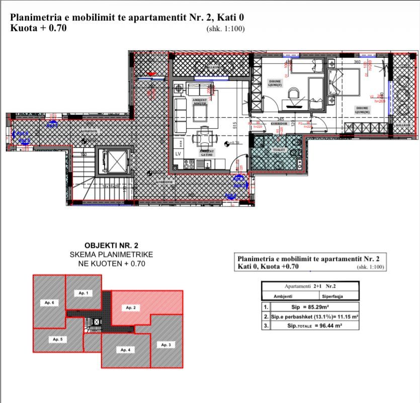 ESKLUZIVE! APARTAMENT 2+1 PER SHITJE NE SAUK TE VJETER!