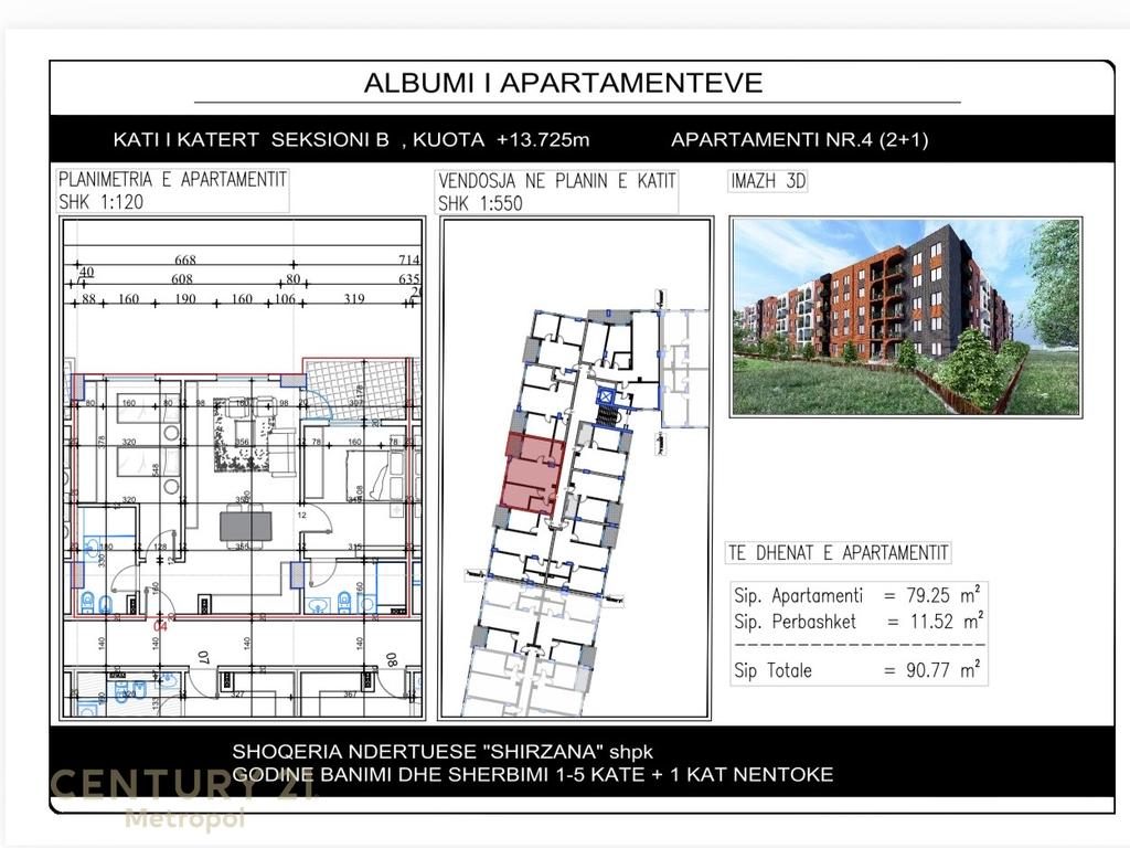Apartament 2+1 per Shitje tek Lake Side Residence, Paskuqan!