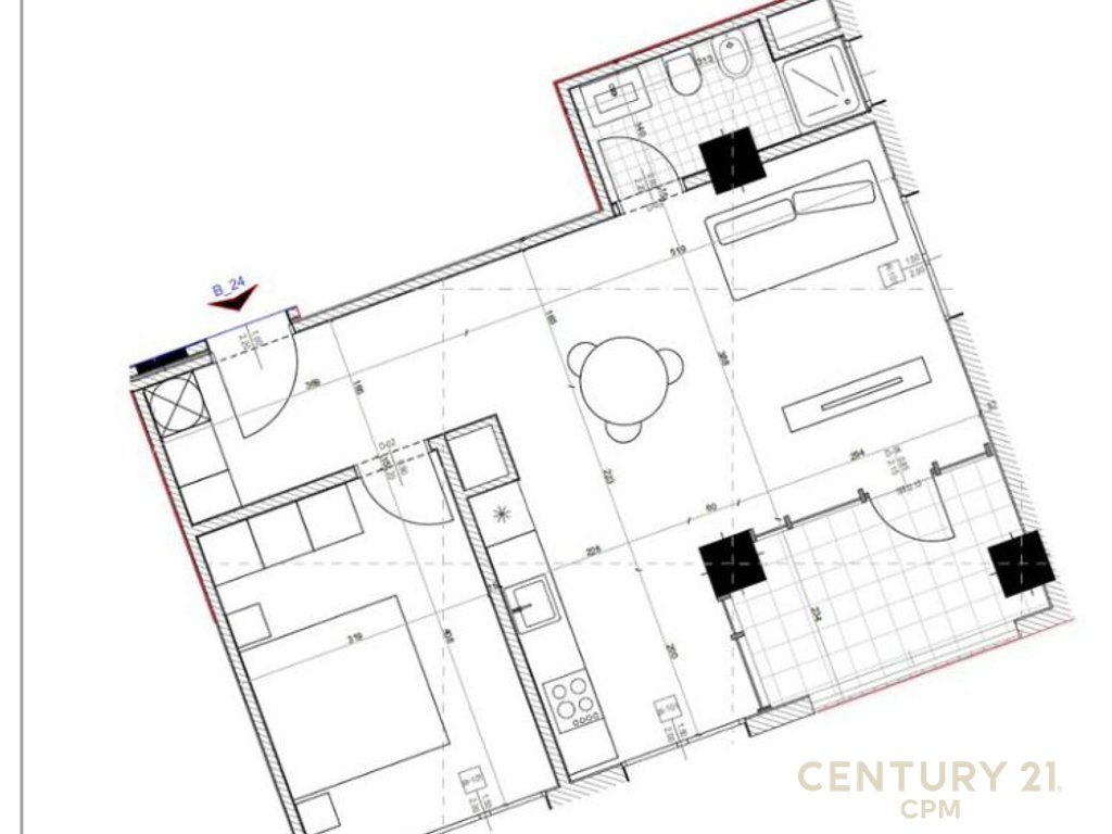 RIVERPARK RESIDENCE ASTIR APARTAMENT 1+1 DHE POST PARKIMI
