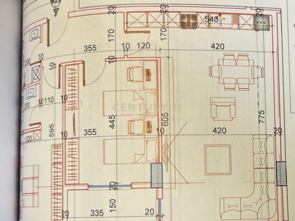 Shitet Apartament 2+1+2 në Rrugën OSBE, Kamëz – Ndërtim i Ri me Verandë