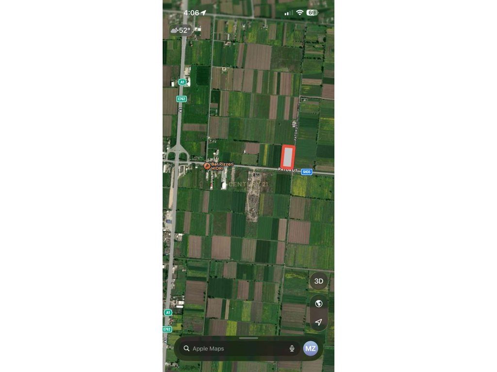 Shitet tokë Are 5800 m² në Laç, 145,000 €