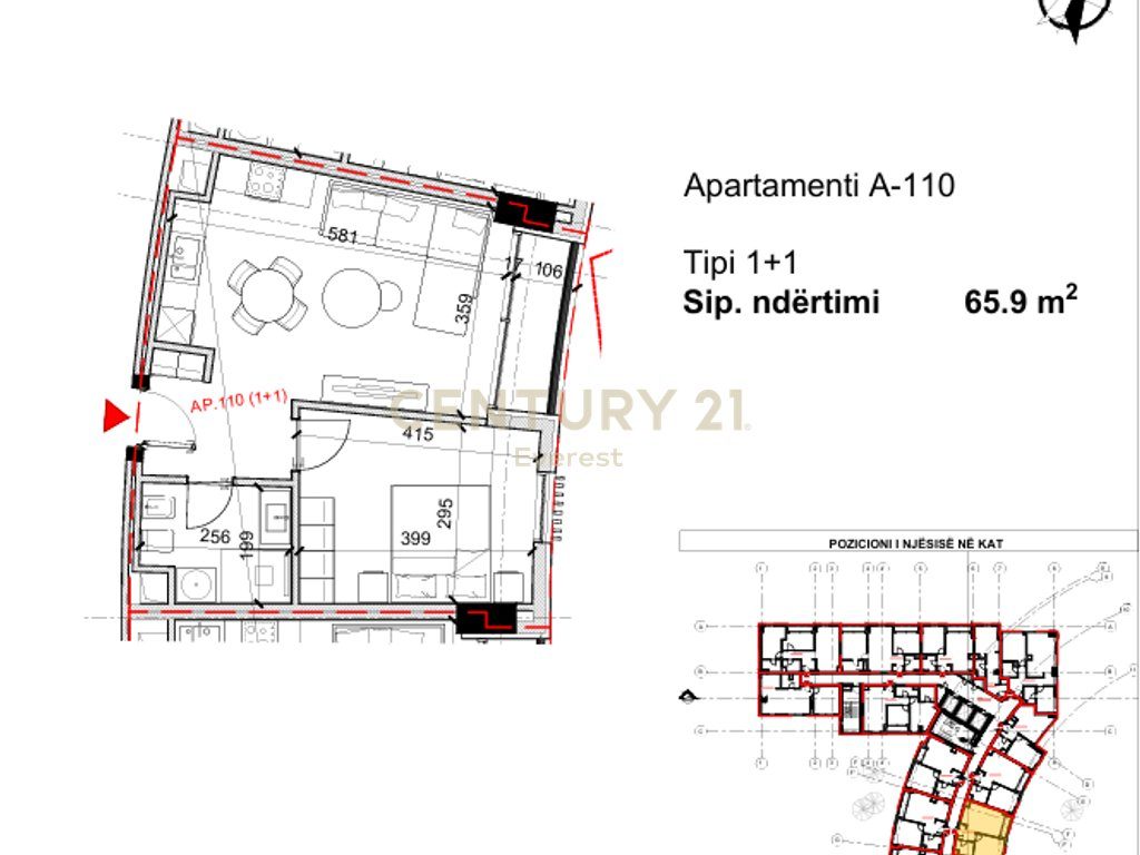 RRUGA BARDHYL – SHESIM APARTAMENT 1+1