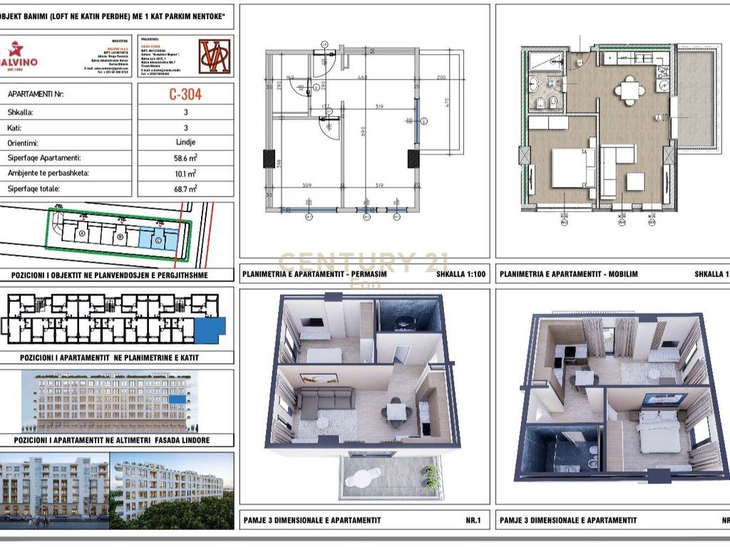 LA MER RESIDENCE NE GOLEM SHITET APARTAMENT 1+1 !