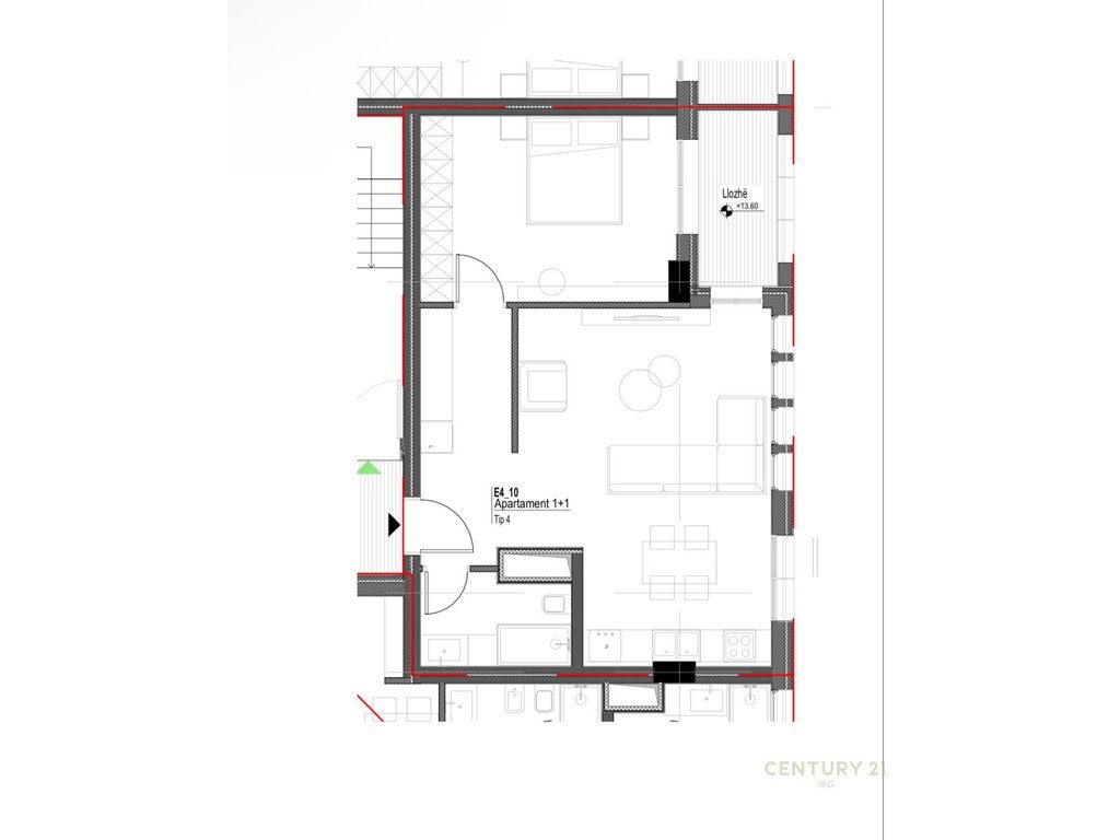 Shitet Apartament 1+1 – Morina City, Dhërmi!