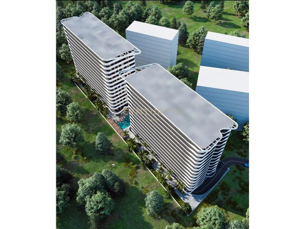 Apartament 1+1 Për Shitje "Prishtina Tower", në Shëngjin - 82.58 m²