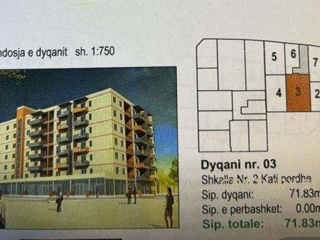 33.03 m2 SIPERFAQE TREGTARE PËR SHITJE NË ZONËN E FRESKUT.