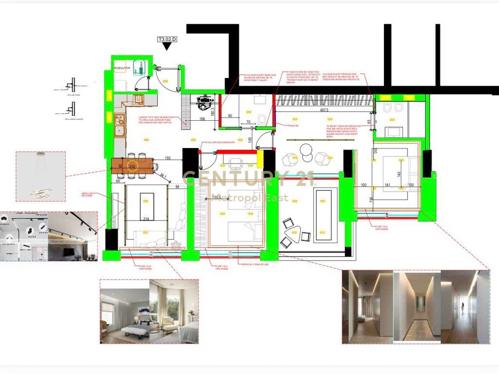 Jepet per Qira Apartament 2+1 ne Down Town One, Rruga e Elbasanit