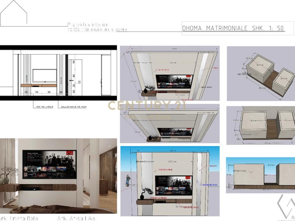 Jepet per Qira Apartament 2+1 ne Down Town One, Rruga e Elbasanit