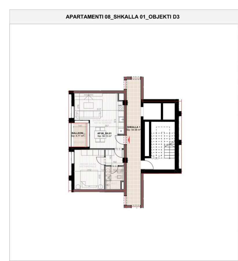 SHITET APARTAMENT 1+1 ME PAMJE NE DET ,SE BASHKU ME POST PARKIM ,NE REZIDENCEN "VLORA MARINA"!