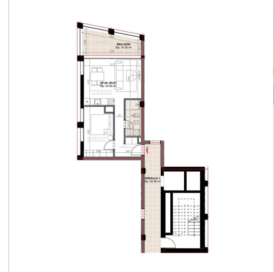 SHITET APARTAMENT 1+1 ME PAMJE NE DET TEK VLORA MARINA,SE BASHKU ME POST PARKIM !