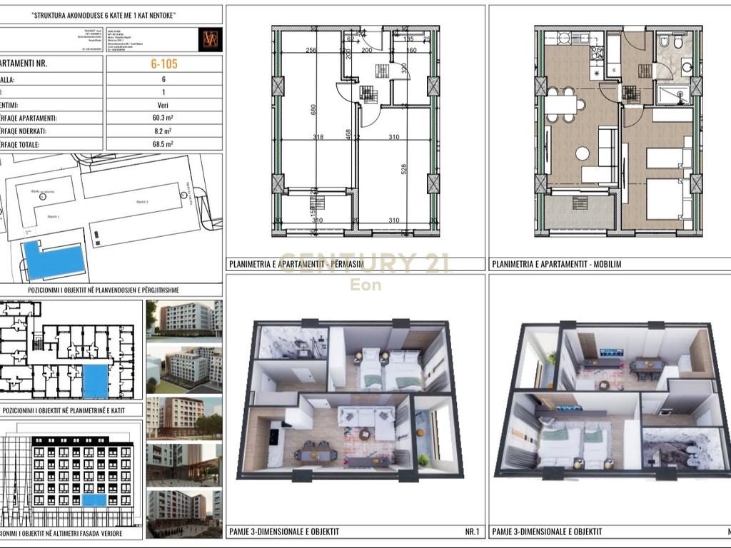 EXLUZIVE SHITET APARTAMENT 1+1ME PAMJE DETI TEK VM REZIDENCE ,NE GOLEM!