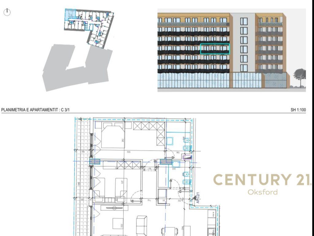 Apartament 2+1+2 për Shitje në Paskuqan, Tiranë - 150.600 € | 115.84 m²