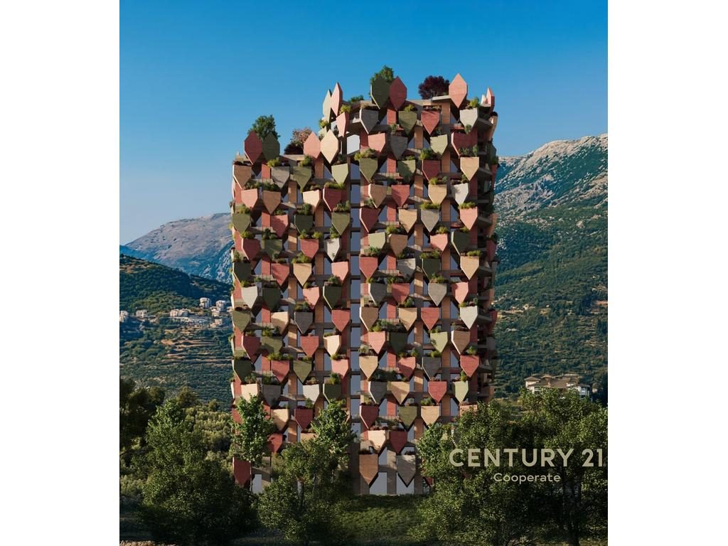 SHESIM APARTAMENT 1+1 ME PAJME TE PLOTE DETI NE "VLORA LEAVES" VLORE.