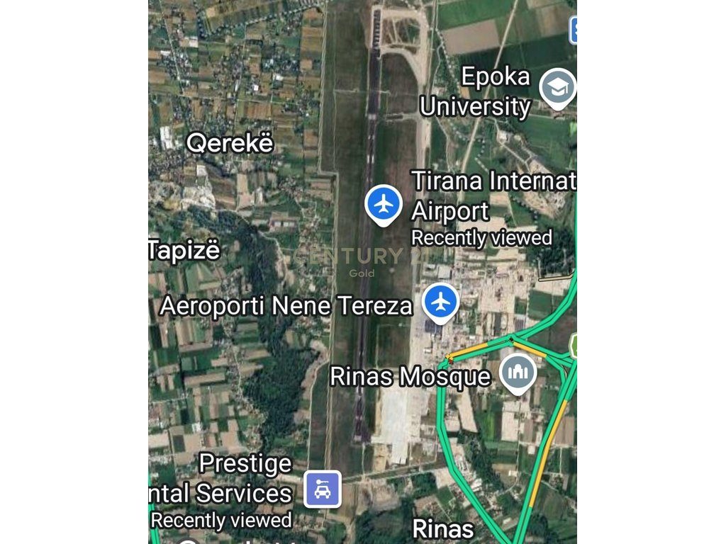 SHITET TOKE NGJITUR ME AEROPORTIN E RINASIT