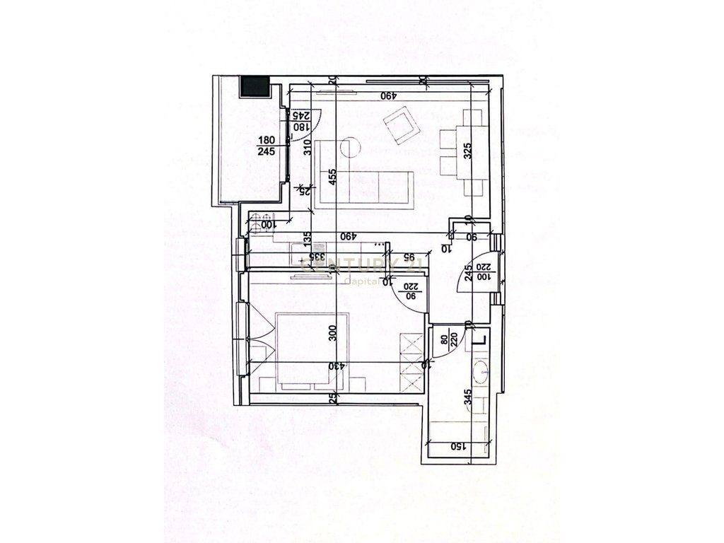 JEPET ME QIRA APARTAMENTI 1+1 REZIDENCA AURA, LAPRAKE