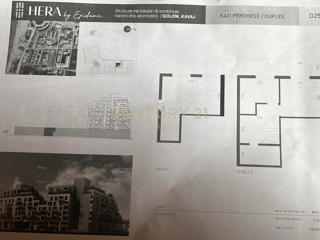 Dupleks për shitje tek residenca ''HERA ''!