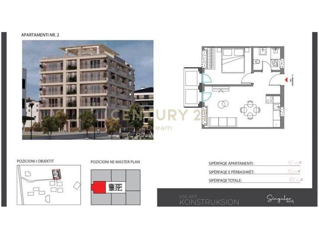 SHITET APARTAMENT 1+1 NË RADHIMË, VLORË