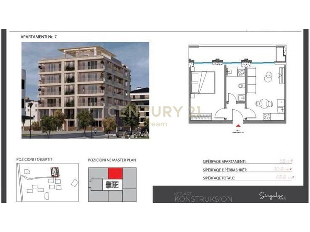 SHITET APARTAMENT 1+1 NË RADHIMË, VLORË
