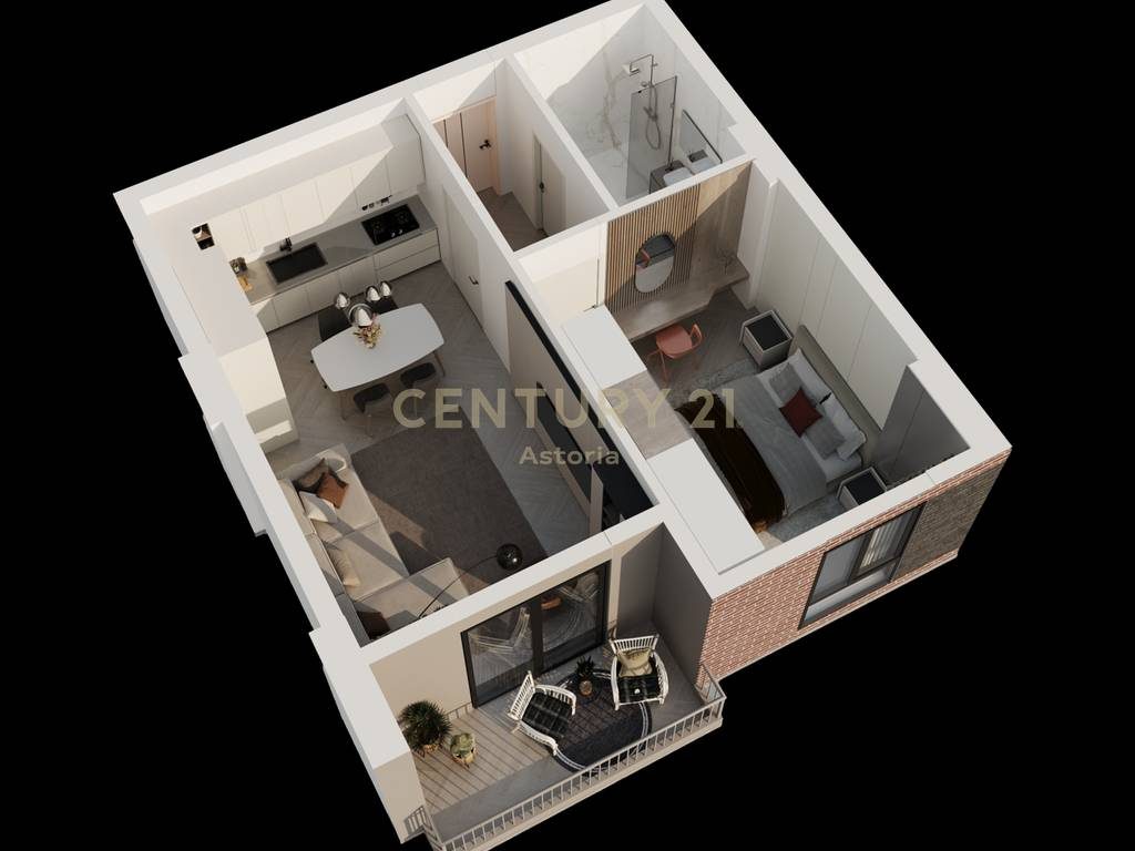 Shitet apartament 1+1 përballë Universitetit Bujqësor, Arborea Residence!