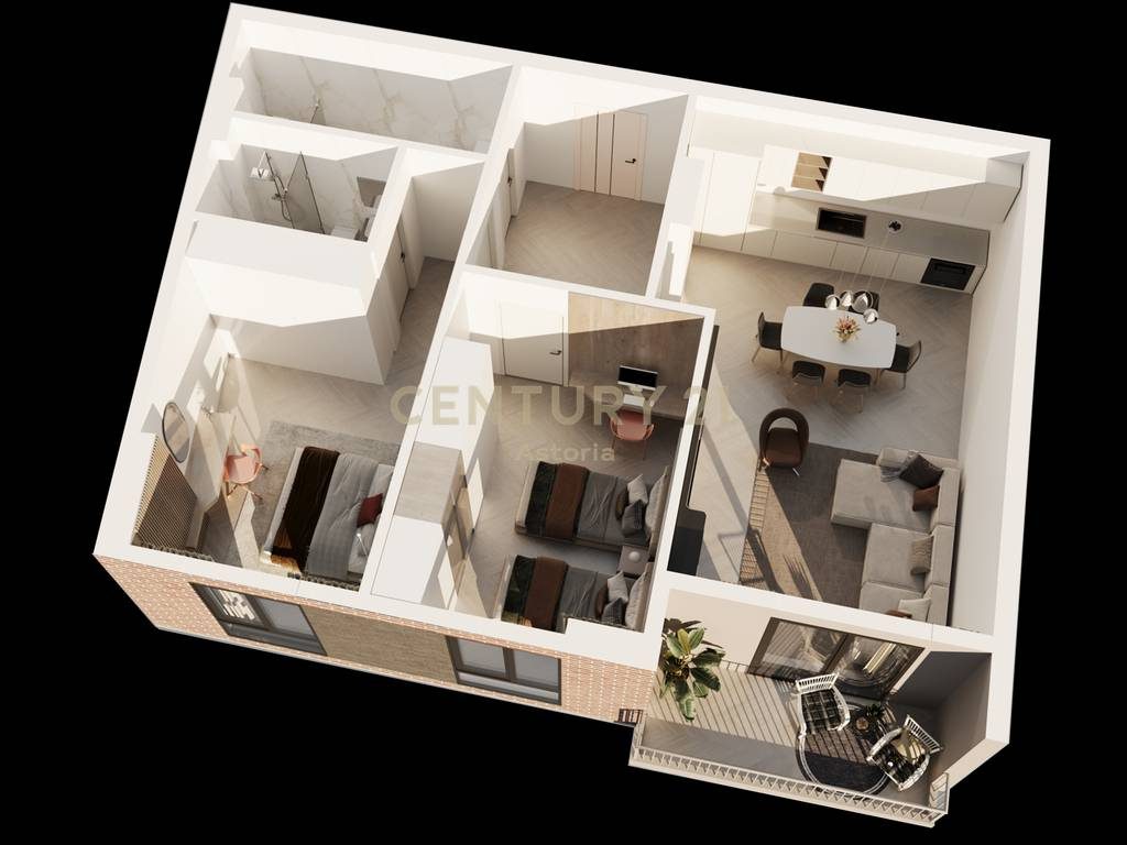 Shesim apartament 2+1+2 përballë Universitetit Bujqësor, Arborea Residence!