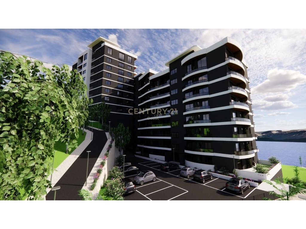 Apartament 1+1 me Pamje të plotë nga Deti pranë Marina Bay, Vlorë