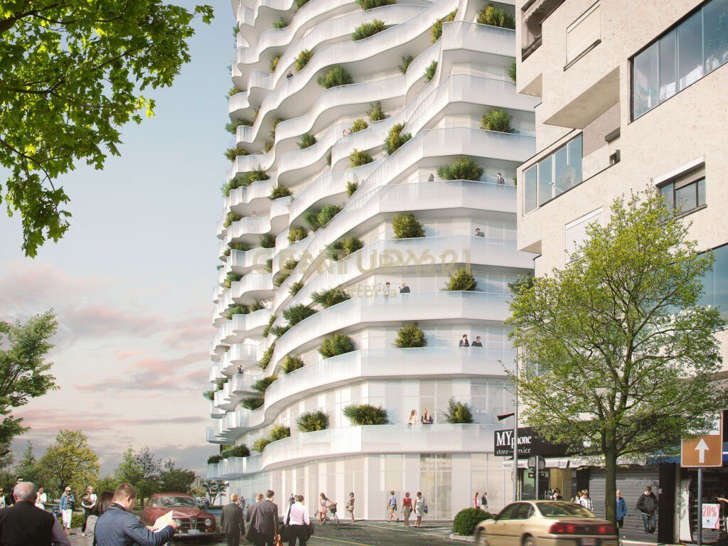 Apartament 2+1 per shitje te "Tirana's Rock", sheshi Skenderbej, Qender.