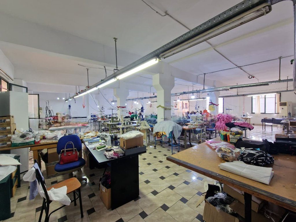 OBJEKT INDUSTRIAL / MAGAZINE / FASONERI ME QIRA – RR. "SIRI KODRA", TIRANË