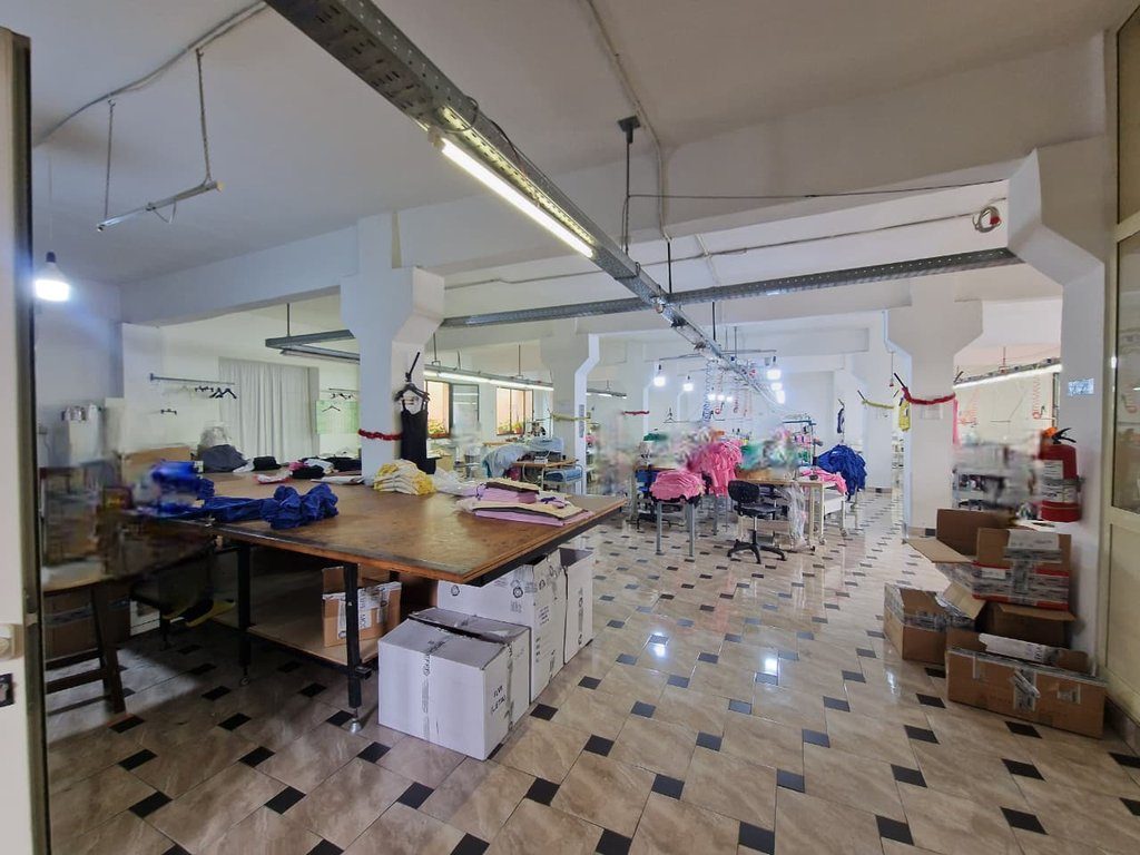 OBJEKT INDUSTRIAL / MAGAZINE / FASONERI ME QIRA – RR. "SIRI KODRA", TIRANË
