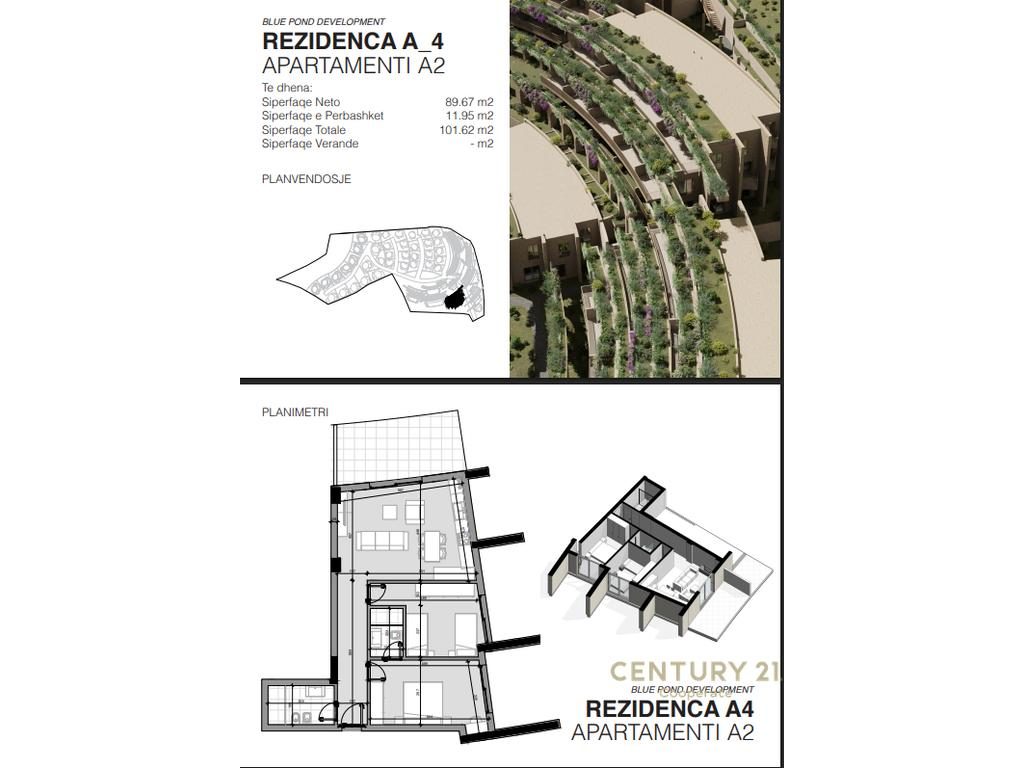 SHESIM APARTAMENT MODERN 2+1 NË REZIDENCËN "FARKA HILLS“ , TEK LIQENI FARKËS