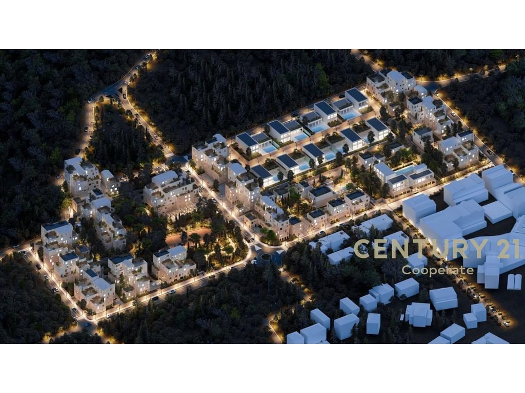 SHESIM APATAMENT3+1+2+VERANDE ME PAMJE NGA DETI NE VILLAGE SQUARE, DHERMI.