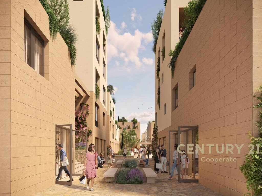 SHESIM APATAMENT3+1+2+VERANDE ME PAMJE NGA DETI NE VILLAGE SQUARE, DHERMI.