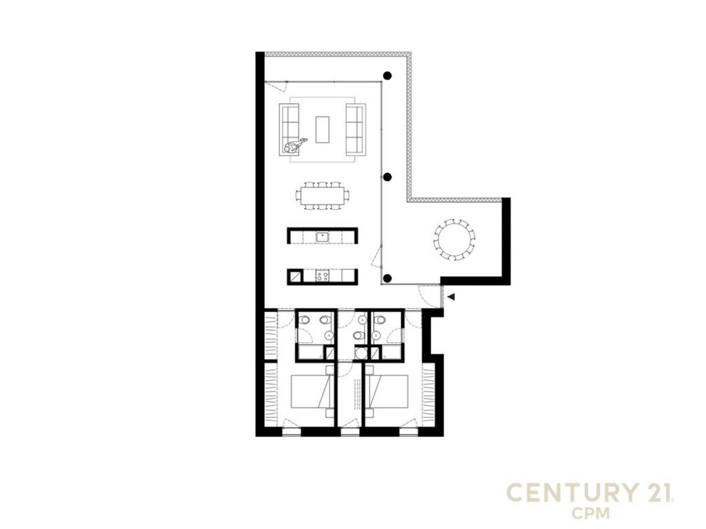 SHITET APARTAMENT 2+1+3 NË BY LONG HILL RESIDENCE!