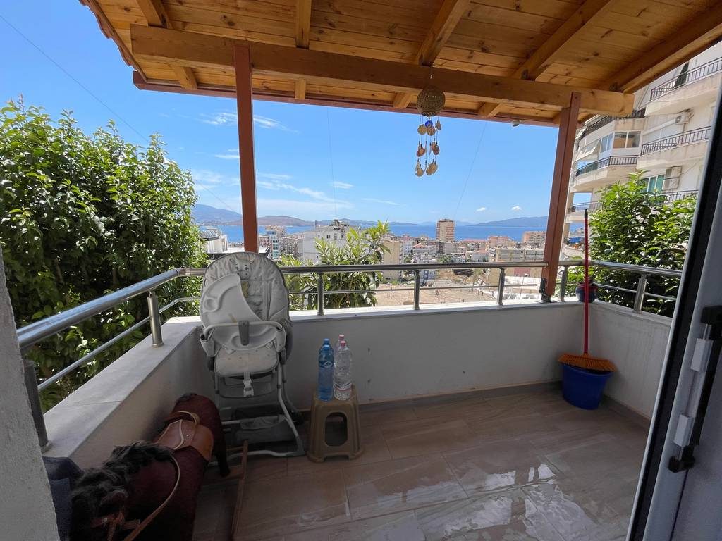 SARANDE, SHESIM APARTAMENT 2+1 ME PAMJE NGA DETI