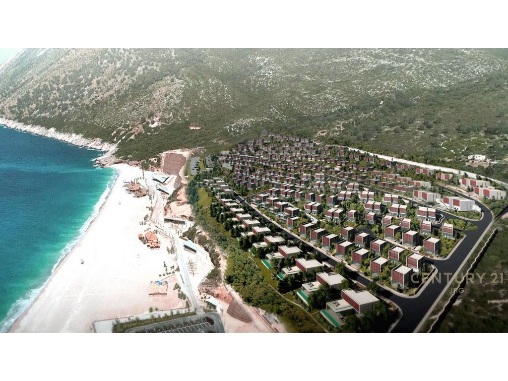 Shitet Apartament 1+1 me Verande,Depo dhe Post Parkimi ne Green Coast Village!