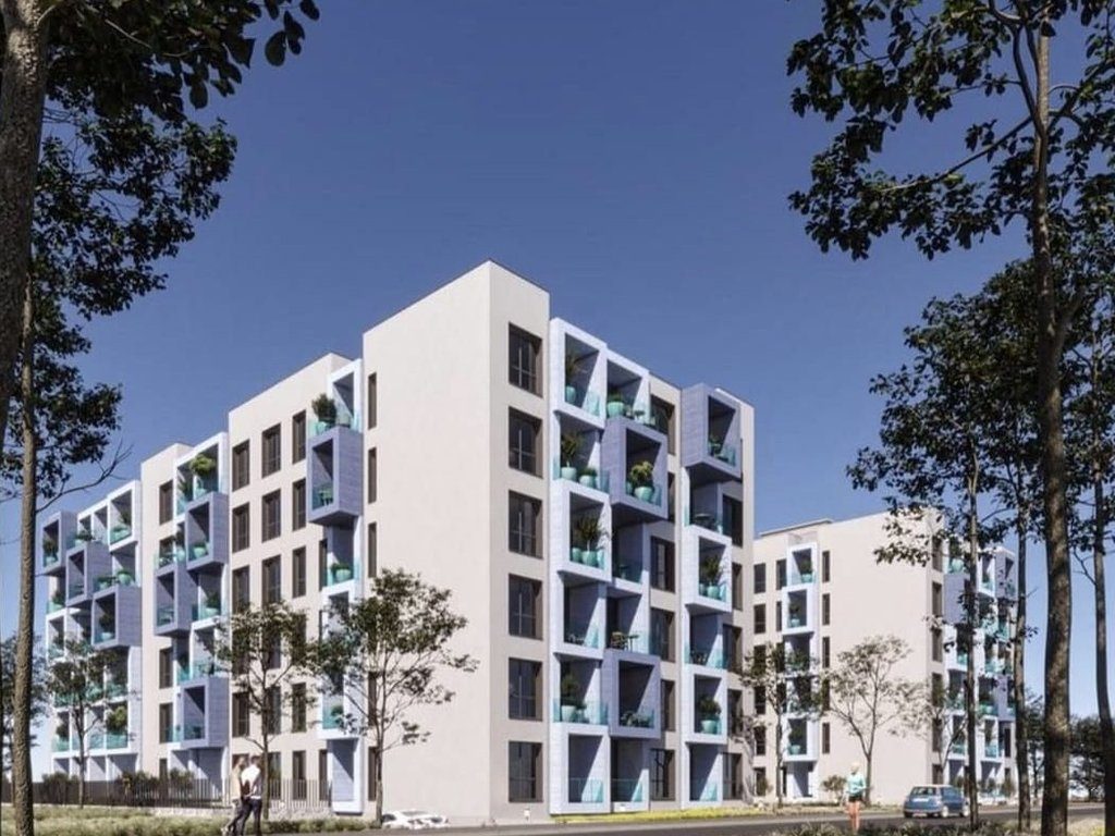 Shitet Apartament 2+1+2 tek Adriatic Garden Residence, Golem