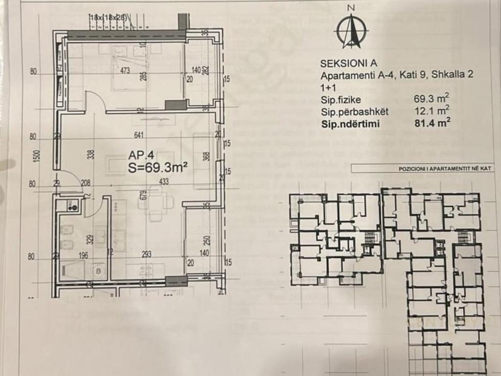 APARTAMENT 2+1 "REZIDENCA POSEIDON", LUNGOMARE!