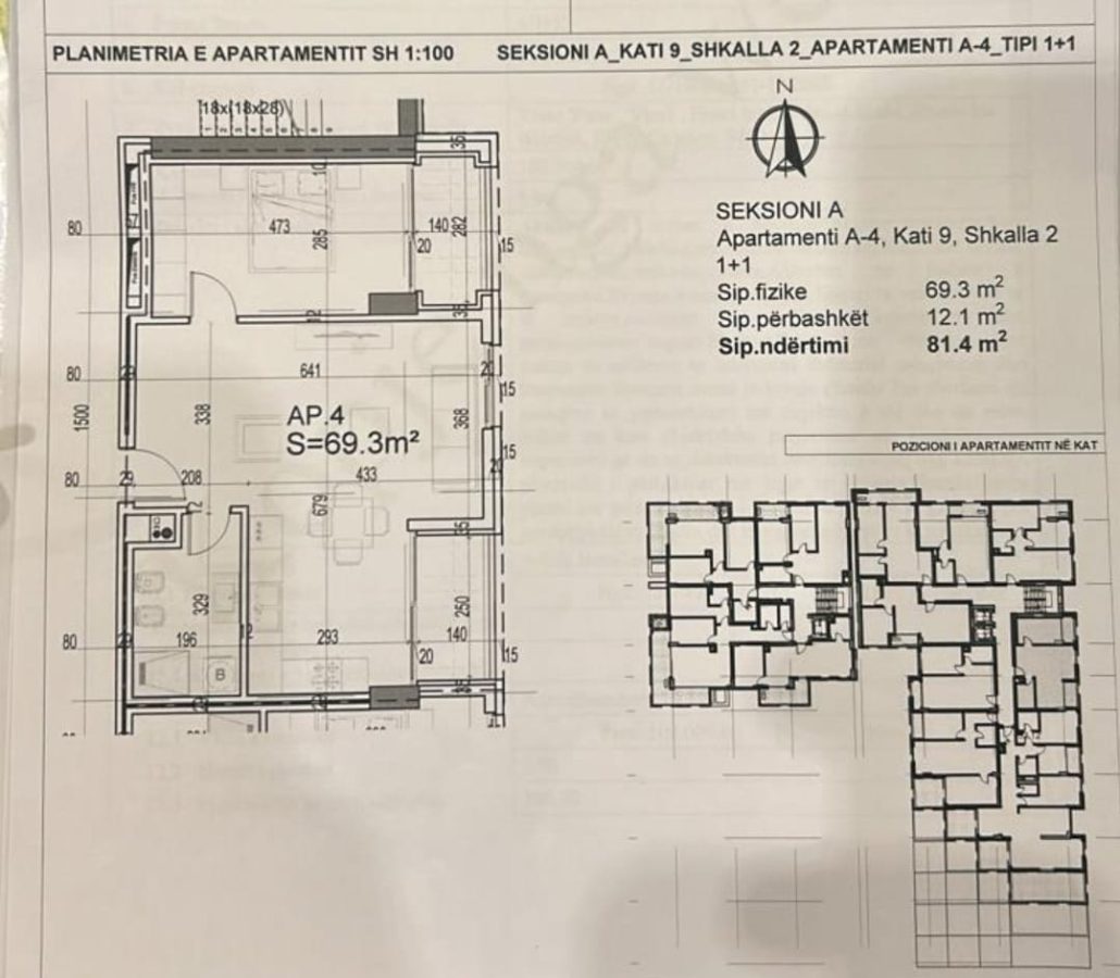 APARTAMENT 2+1 "REZIDENCA POSEIDON", LUNGOMARE!