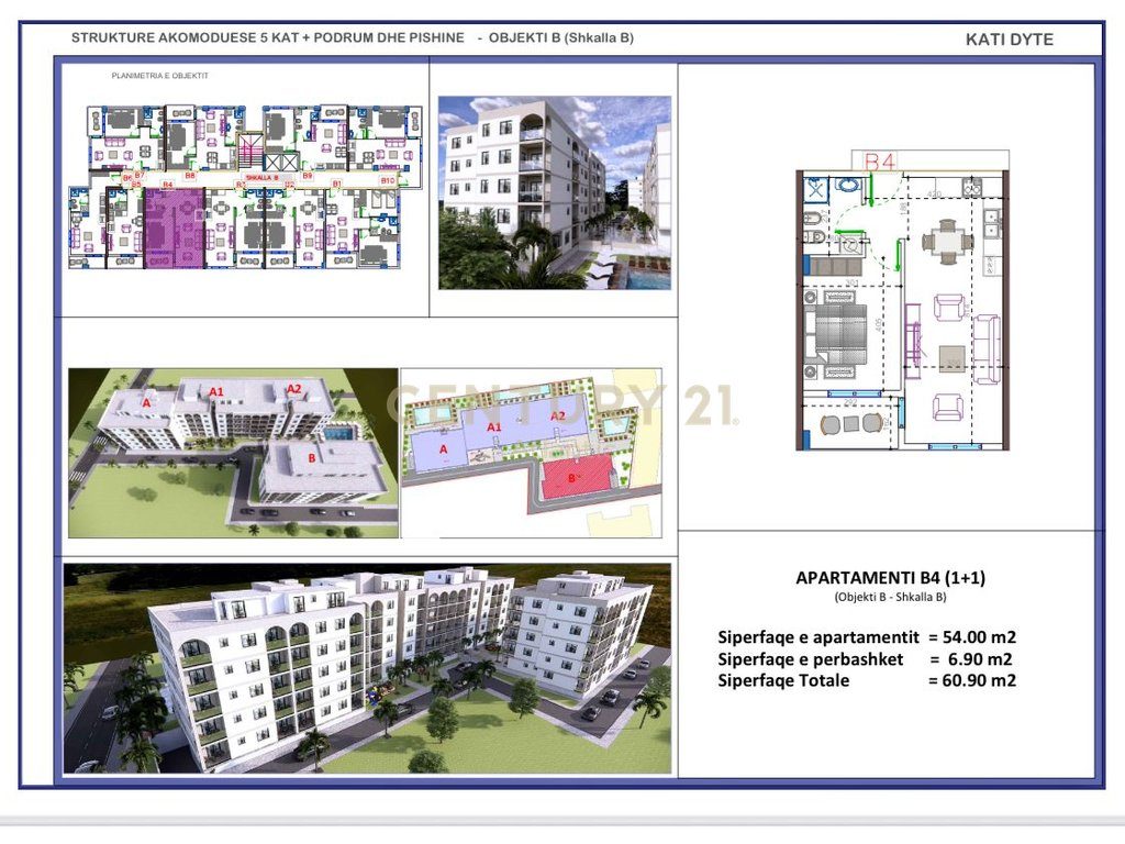 FILLUAN SHITJET! APARTAMENT 1+1NE REZIDENCEN ME TE RE NE GOLEM  !