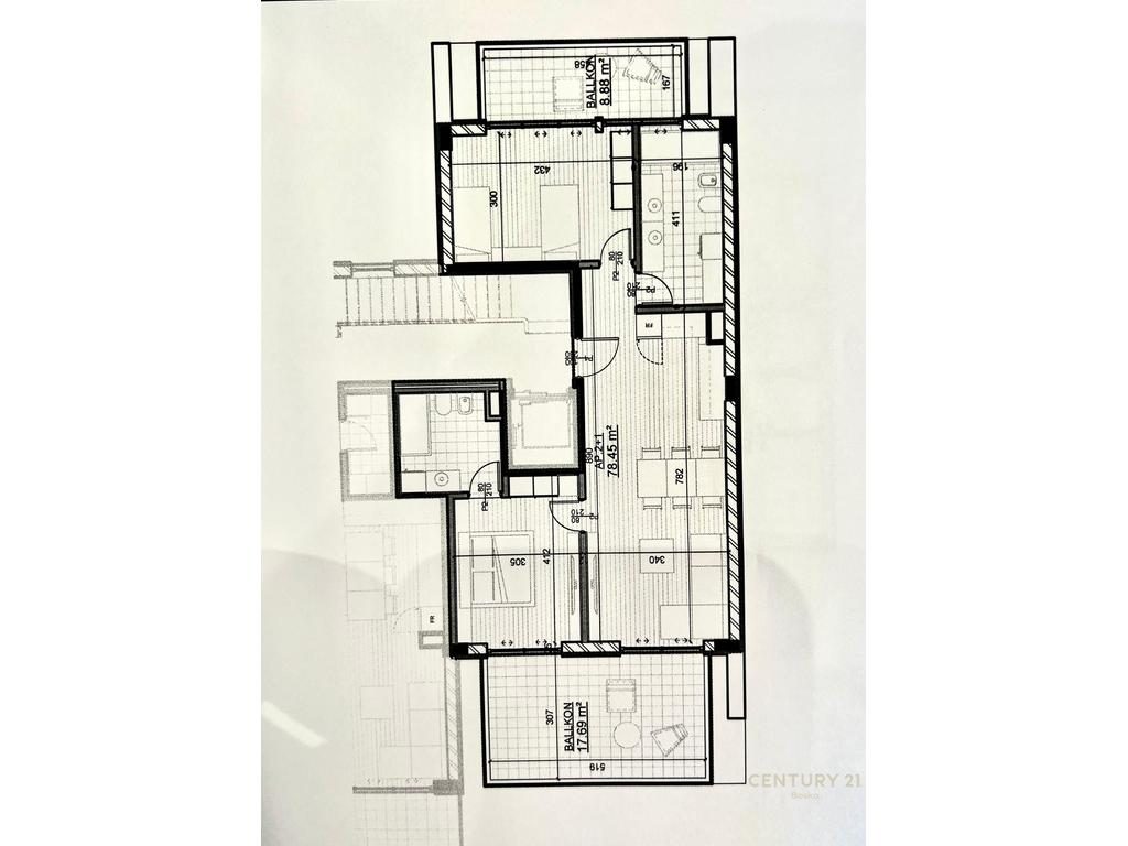 Sarandë, Shitet apartament  2+1