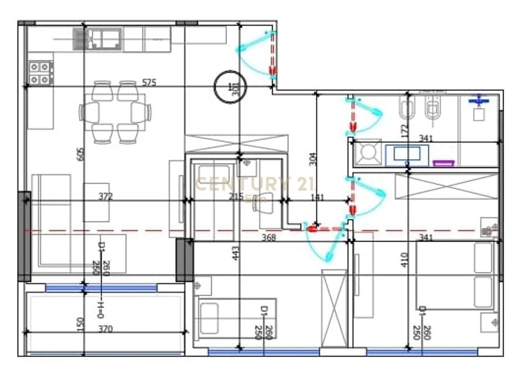 SHITET APARTAMENT 2+1 TEK 'LIBURNA RESIDENCE' !