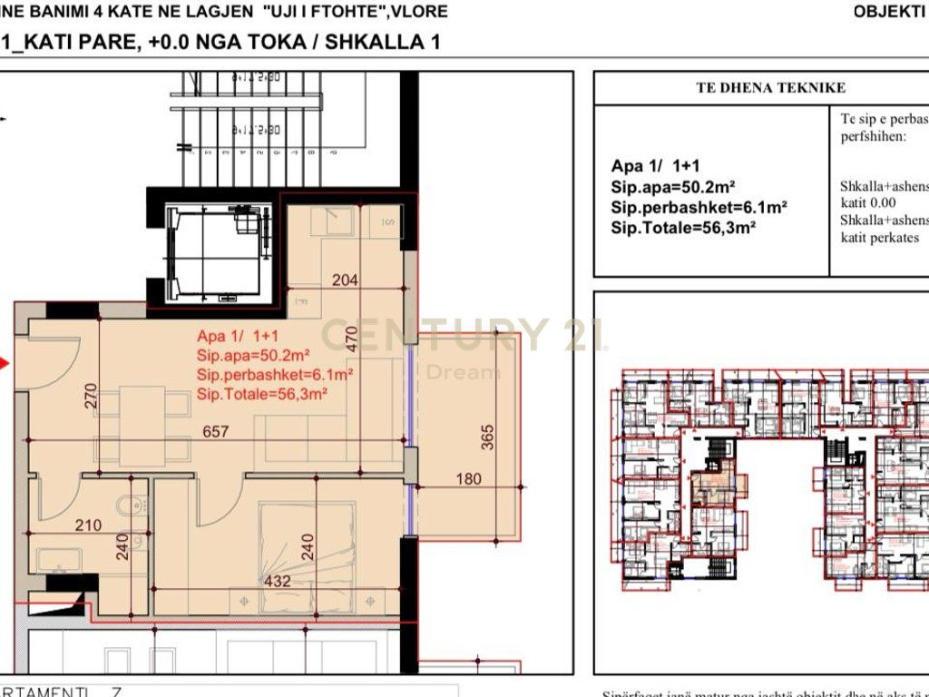 SHITET APARTAMENT 1+1 TEK UJI I FTOHTE NE VLORE ‼️