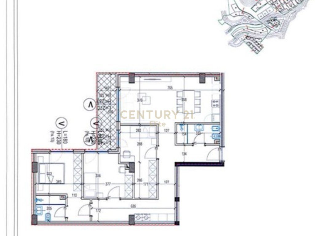 Shitet Apartament 3+1+2 tek Zgjatimi i Kodres se Diellit!