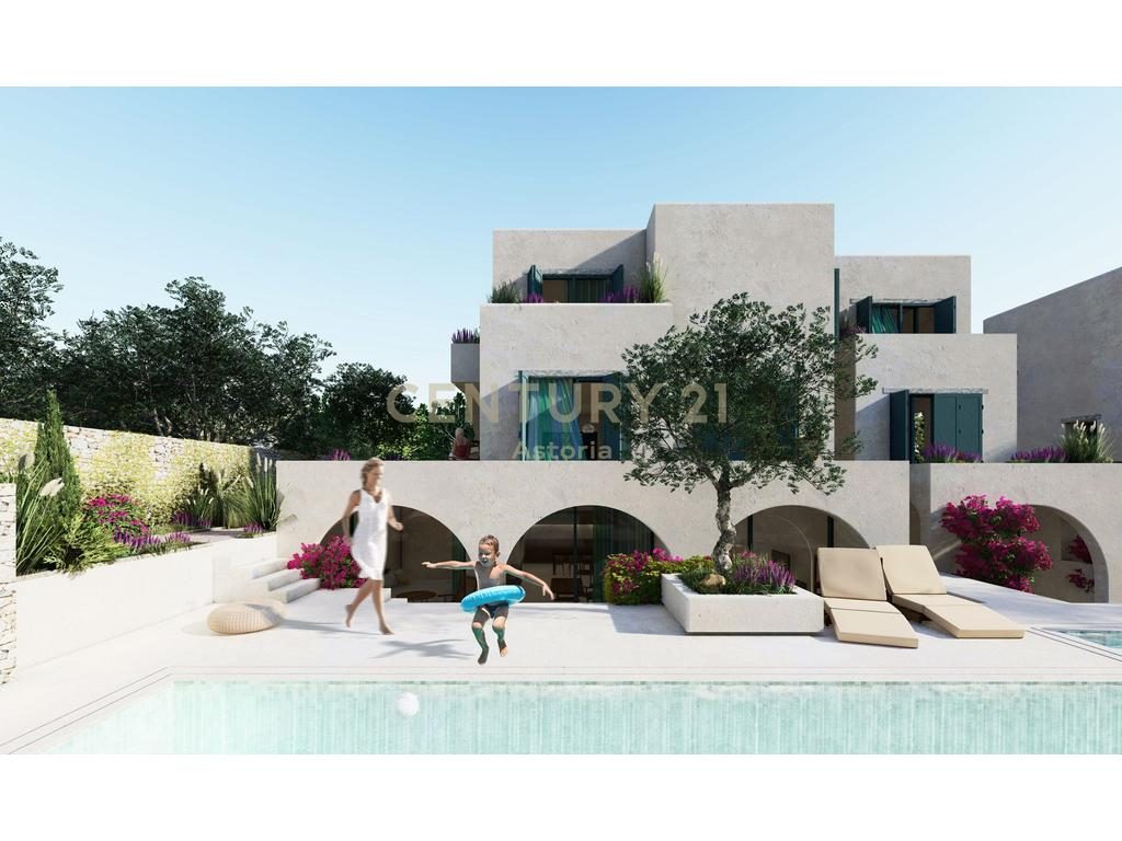 Apartament modern 1+1 me pamje mahnitëse në Qeparo, Aquamarine Residence