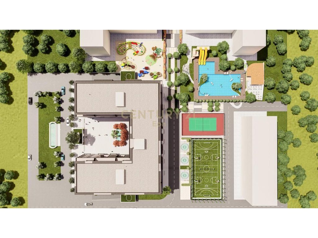 SHESIM APARTAMENT 1+1 NE KOMPLEKSIN ME TE RI GOLEM ME PISHINE!