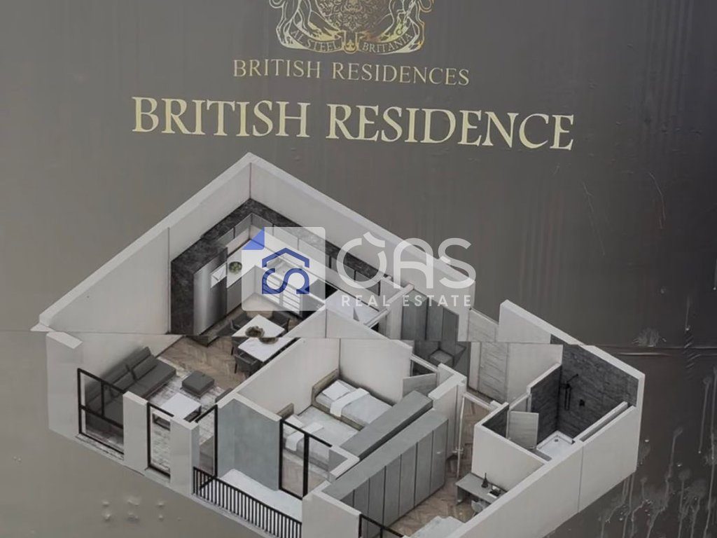 Shitet apartament 2+1 ME KREDI   ne Paskuqan  " British 2   ".